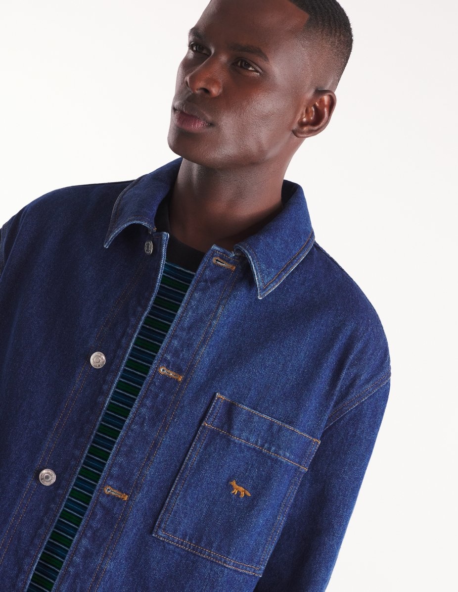 DENIM WORKWEAR JACKET - 4