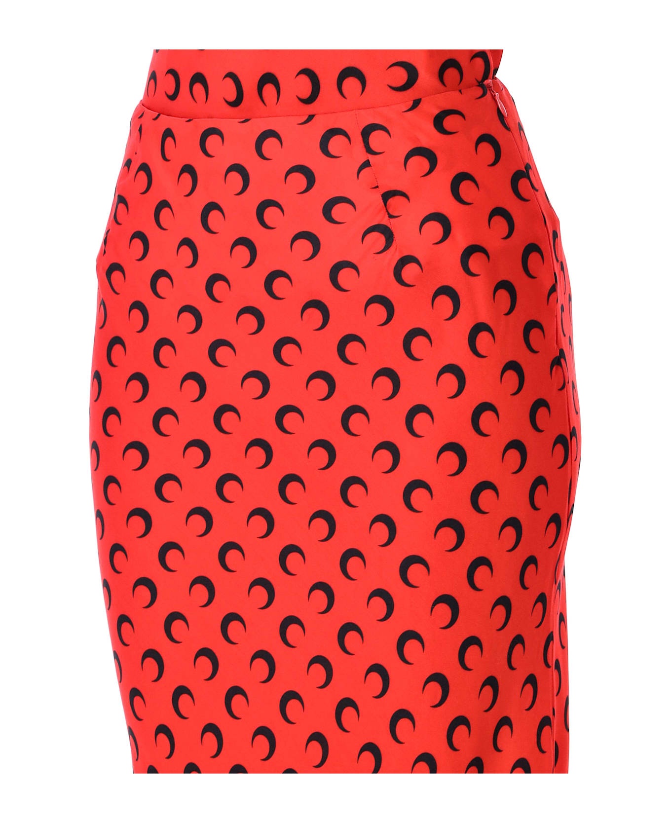 Moon Satin Midi Skirt - 3