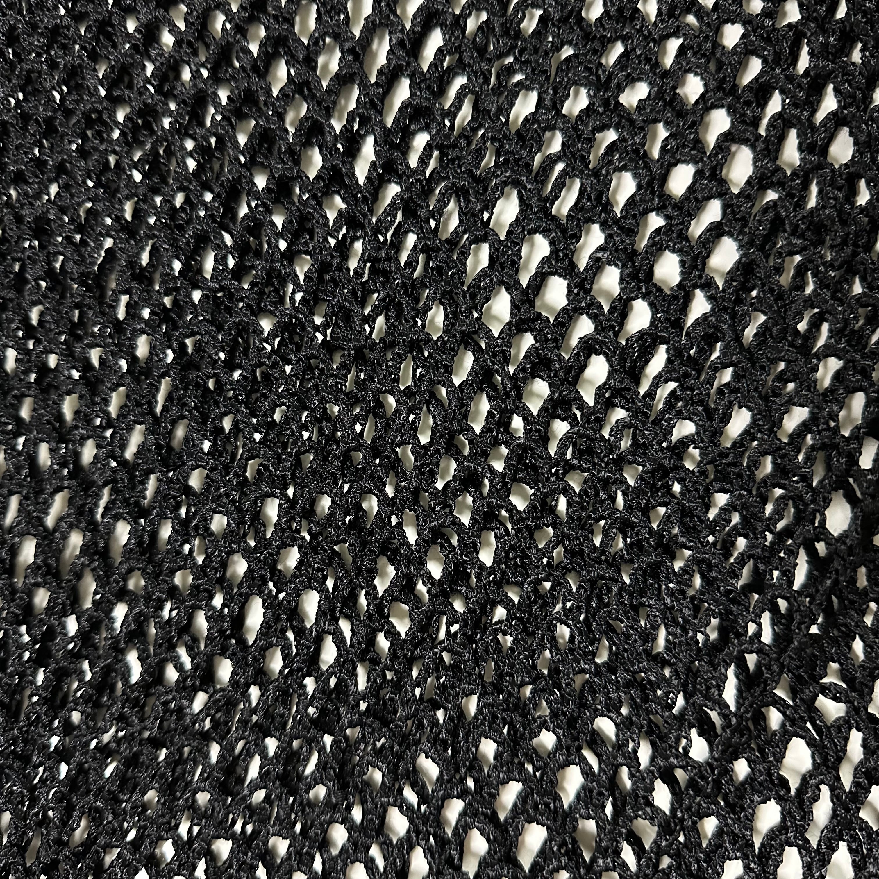 DOLCE&GABBANA Fall Winter 1997 Fishnet Knit Midi Dress - 3