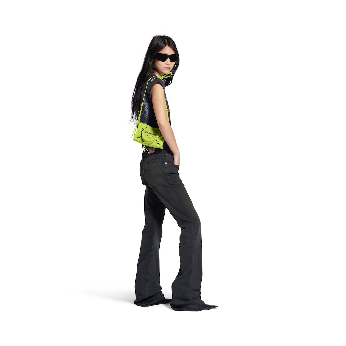 Women's Le City Bag Nano  in Granny Green - 8