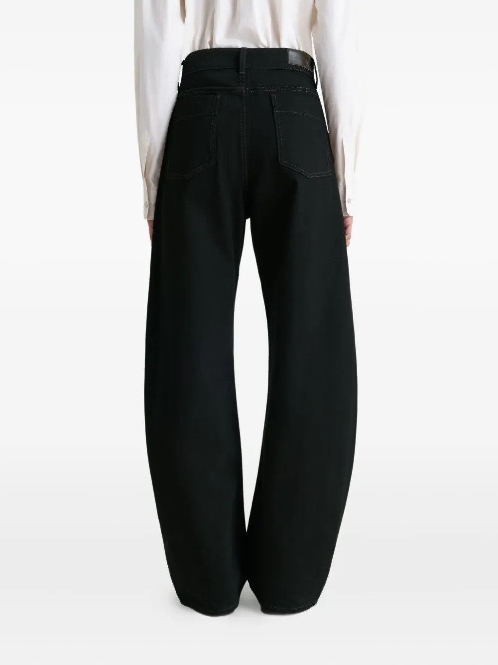 LEMAIRE - Women High Waisted Curved Pants - 3