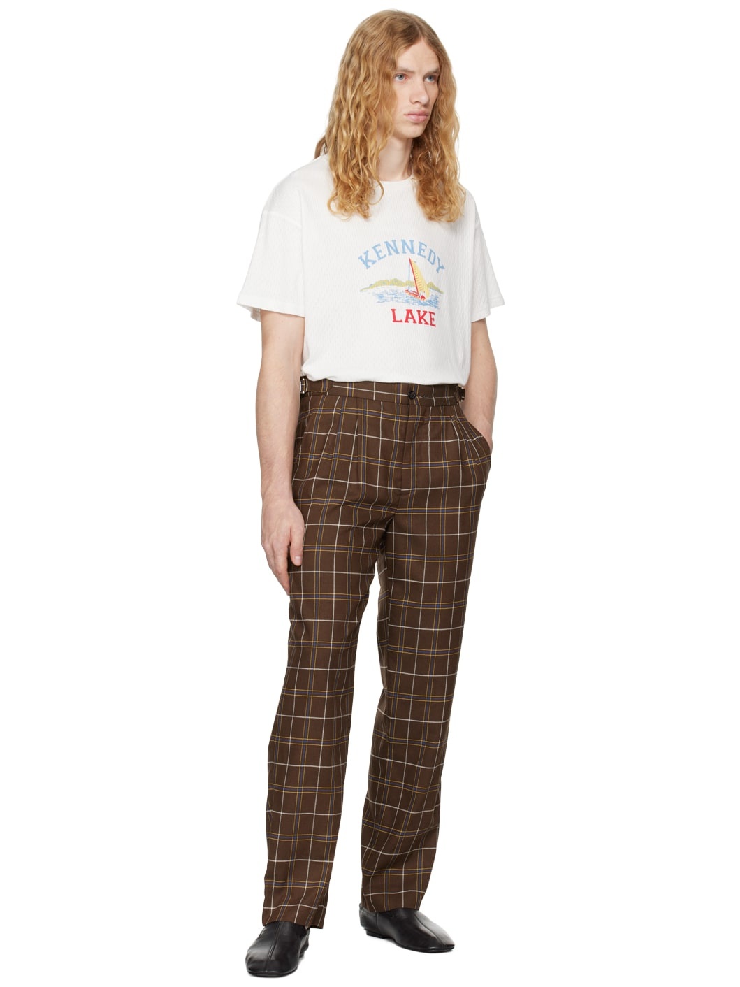 White Kennedy Lake T-shirt - 4