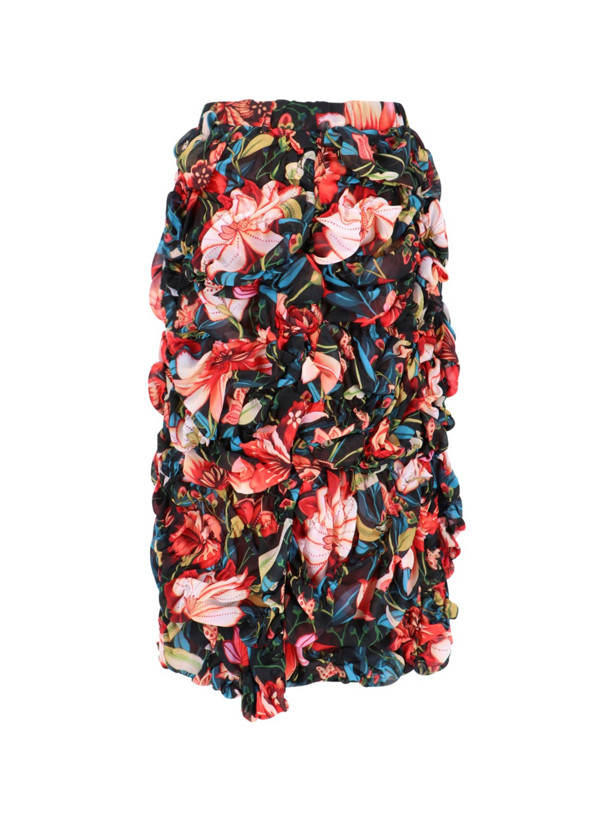 FLORAL MIDI SKIRT - 2
