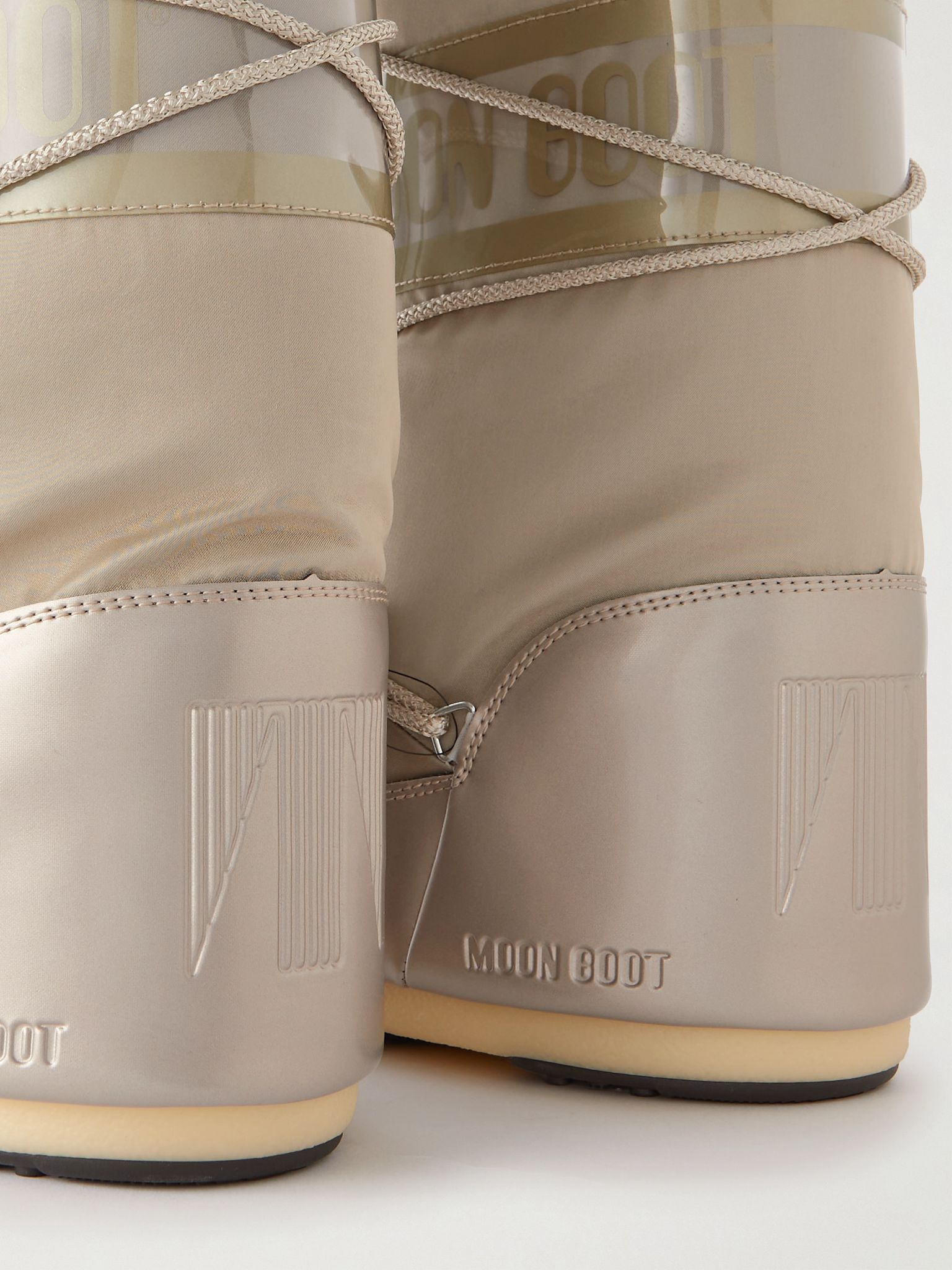 Icon Glance shell and PVC snow boots Platinum - 4