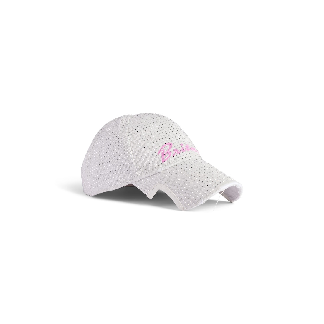 Balenciaga Music | Britney Spears Series Cap in Dirty White/pink - 2