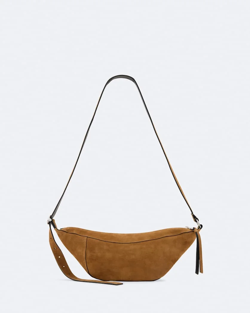 ESME SUEDE CROSSBODY BAG - 1
