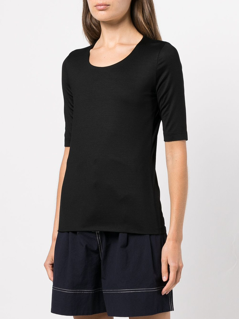 fitted short-sleeve knit top 3