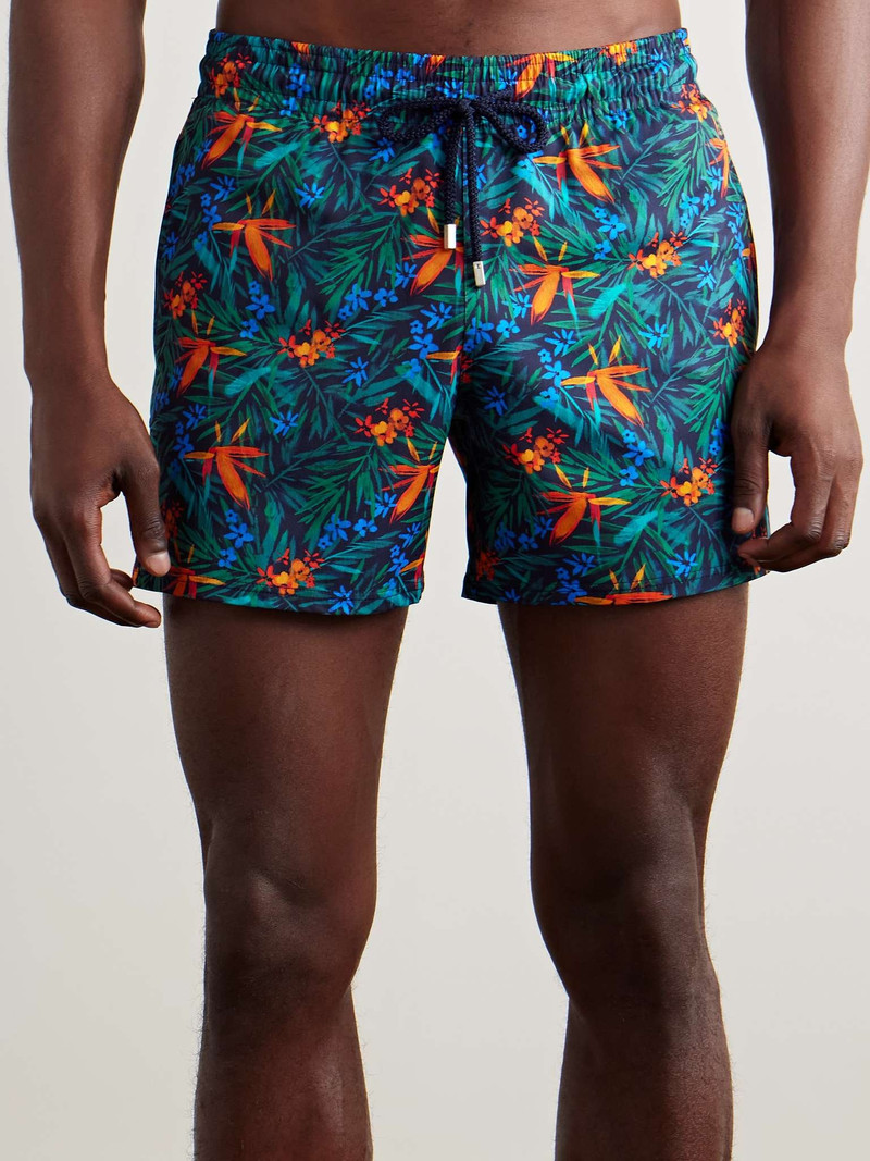 Vilebrequin Moorise Straight-Leg Mid-Length Printed Swim Shorts outlook
