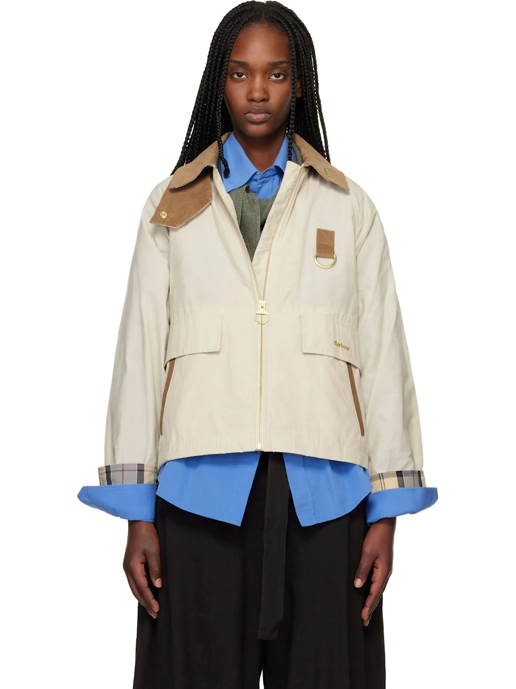 Beige Icons Spey Showerproof Jacket - 1