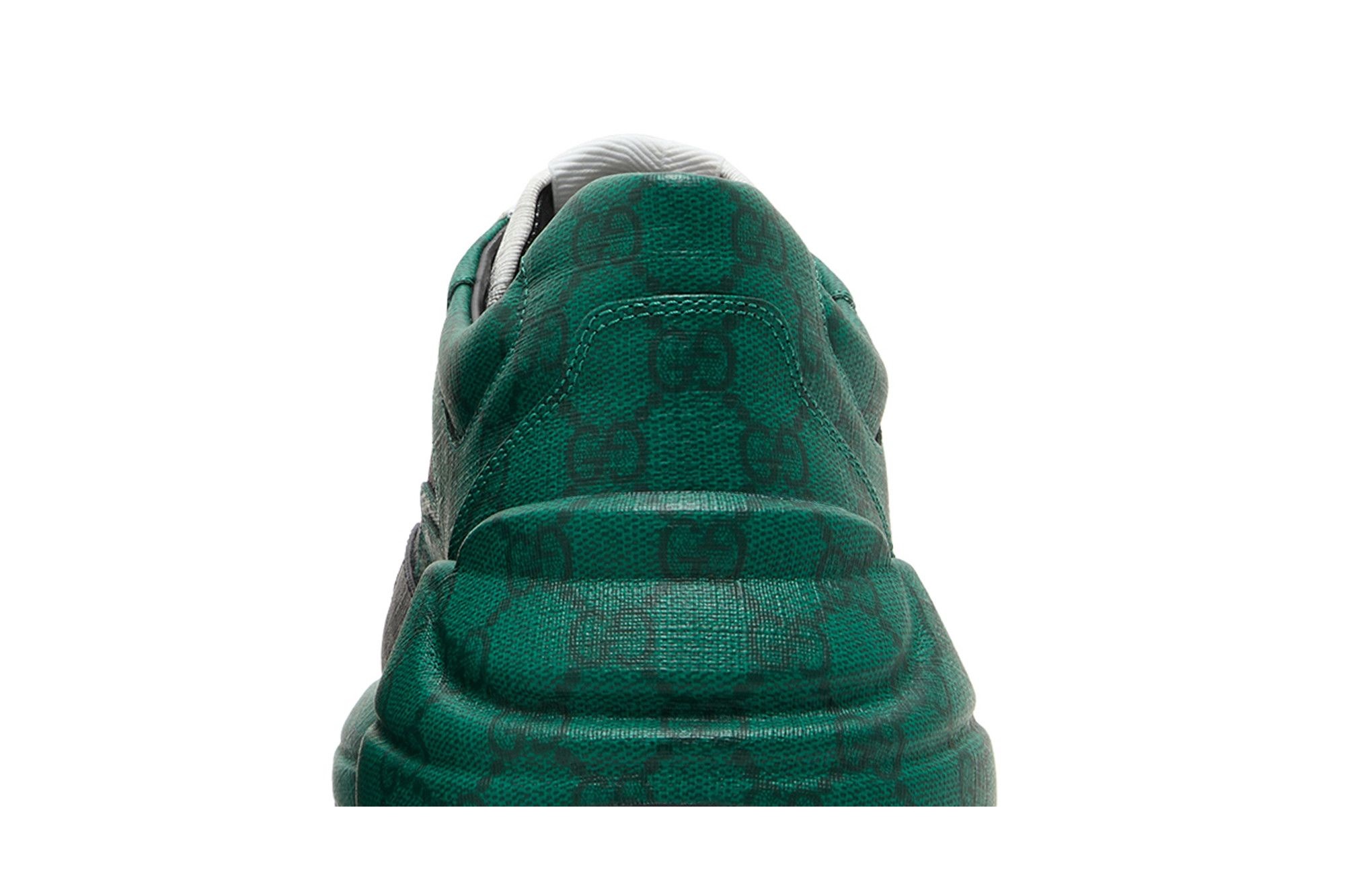 Gucci GG Rhyton 'Green Black Monogram' - 7