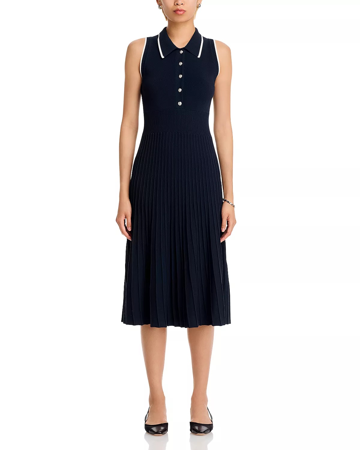 Meralda Collared Midi Dress - 7