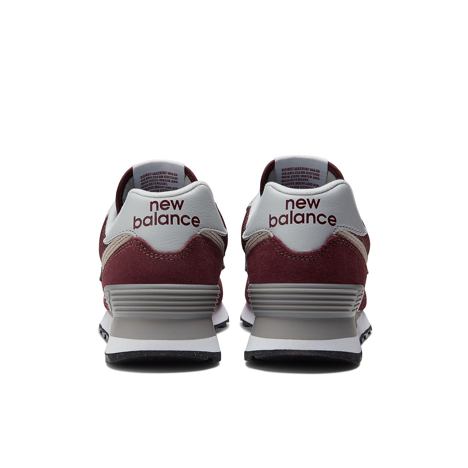 (WMNS) New Balance 574 'Burgundy White' WL574EVM - 4