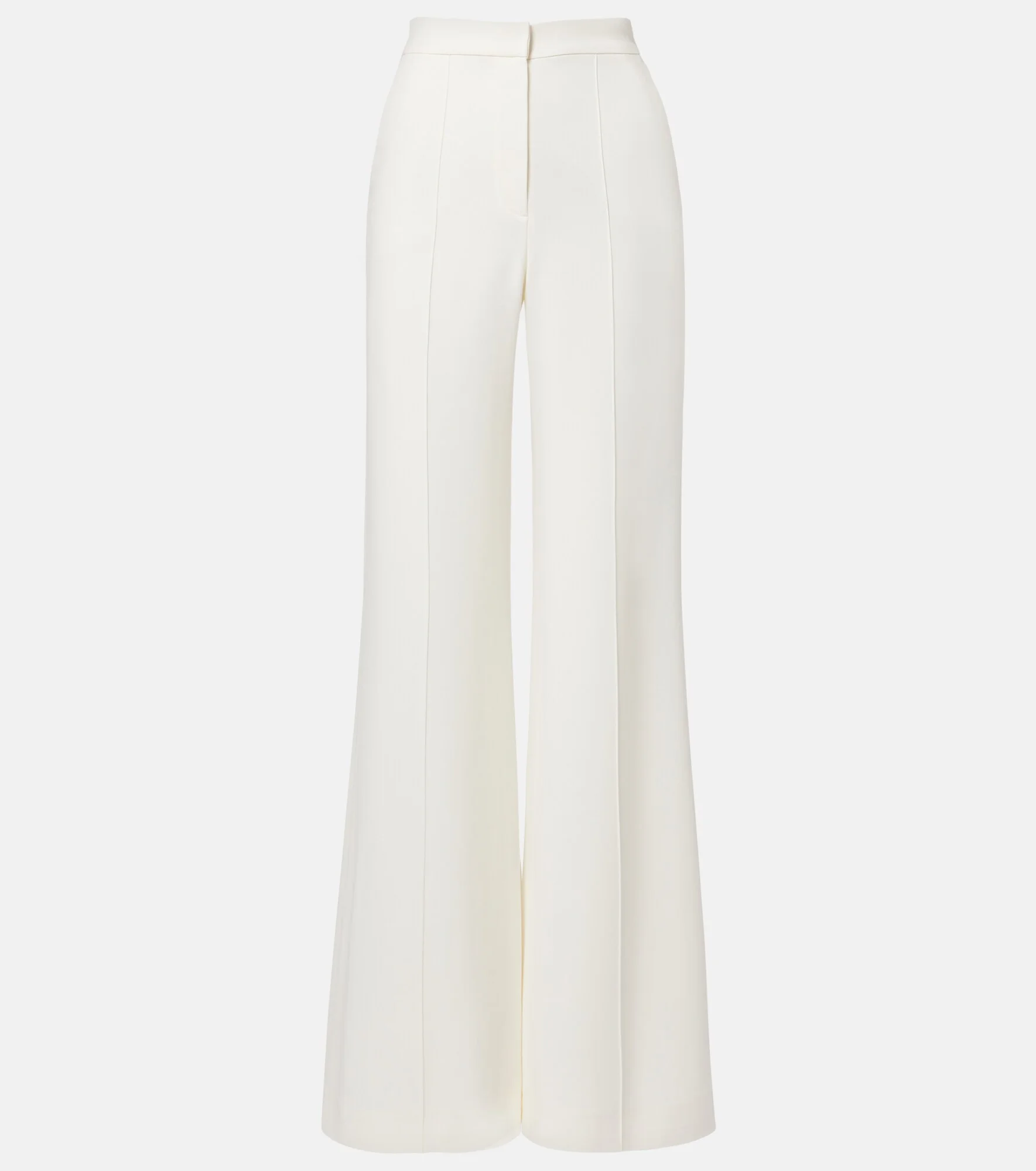 High-rise cady wide-leg pants - 1