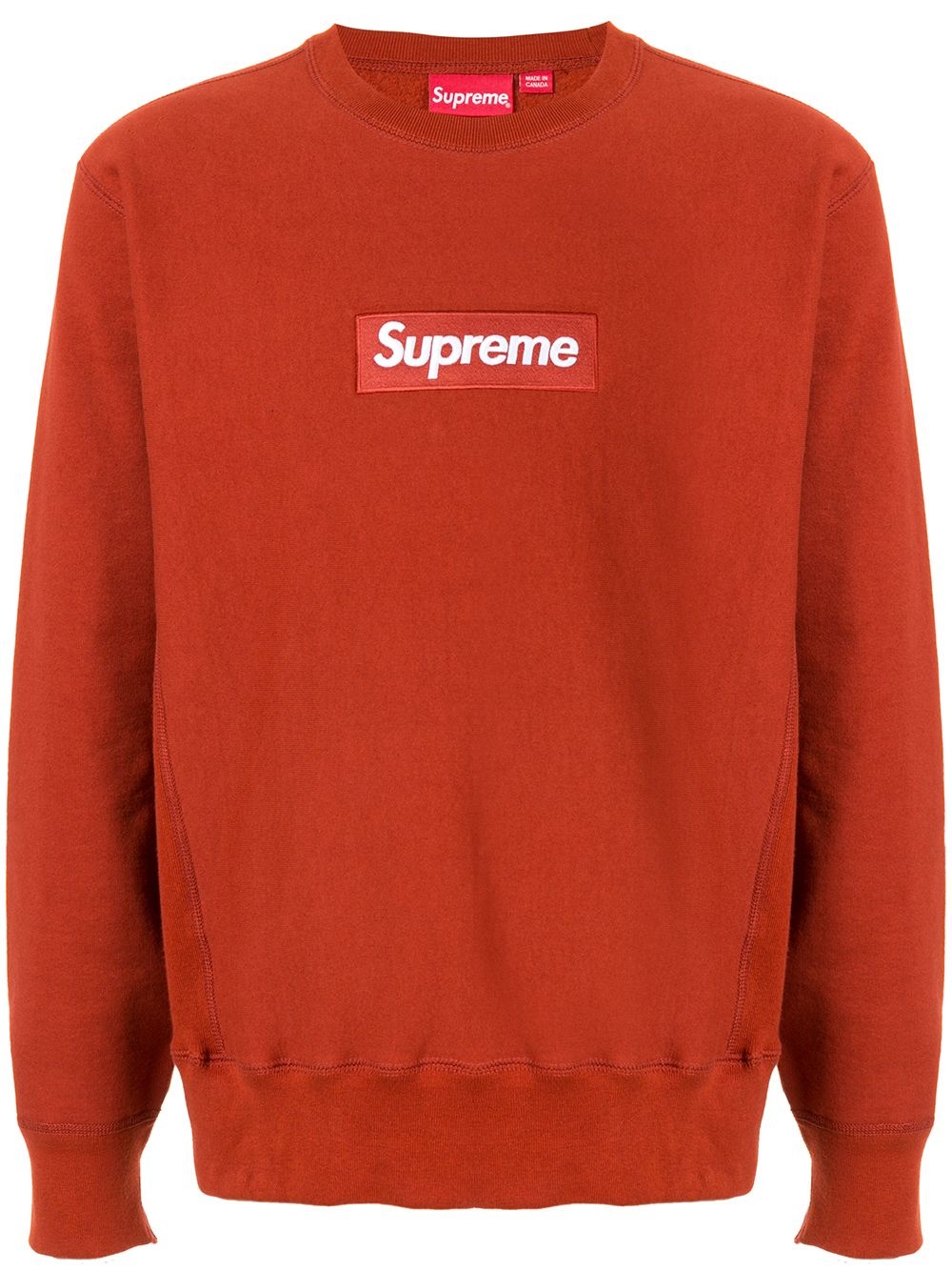 box logo sweatshirt - 1