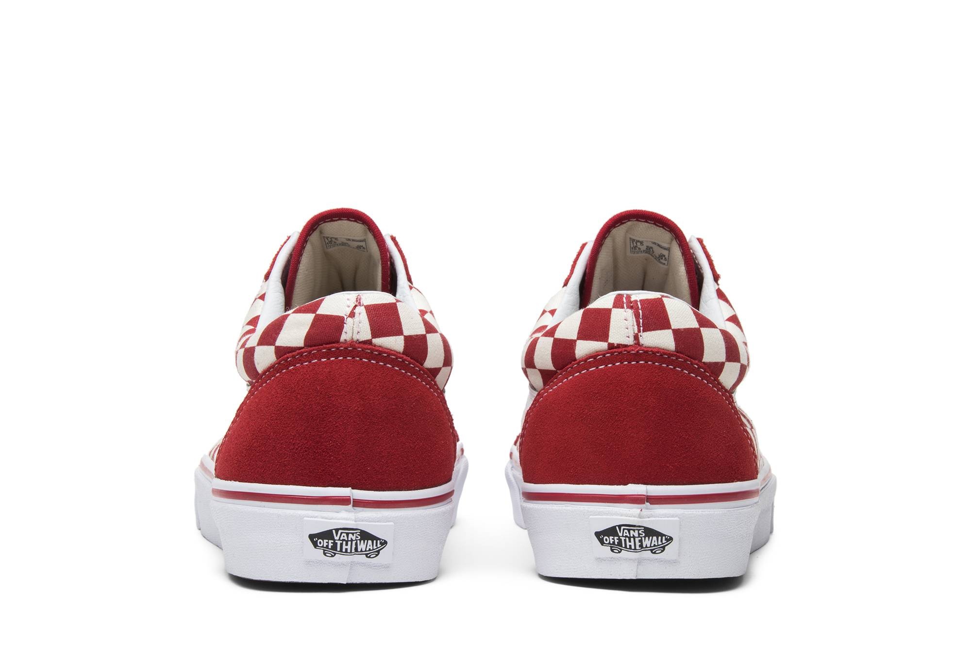 Old Skool 'Red Checkerboard' - 6