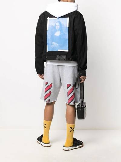 Off-White Mona Lisa denim jacket outlook