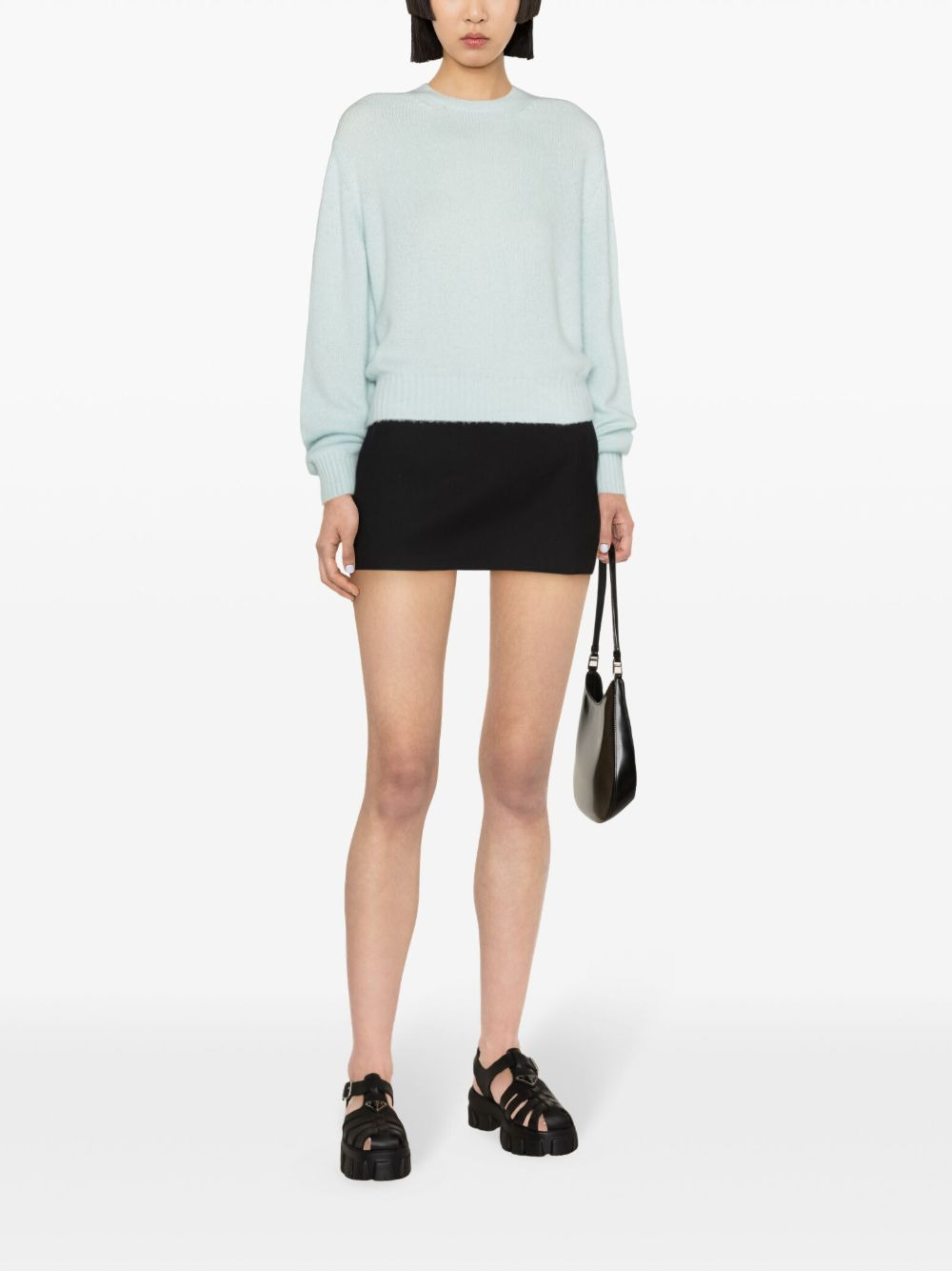 crew-neck cashmere jumper - 2