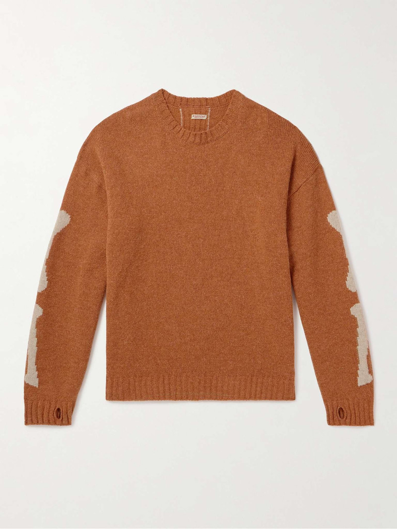 5G Intarsia 모직 스웨터 - 1