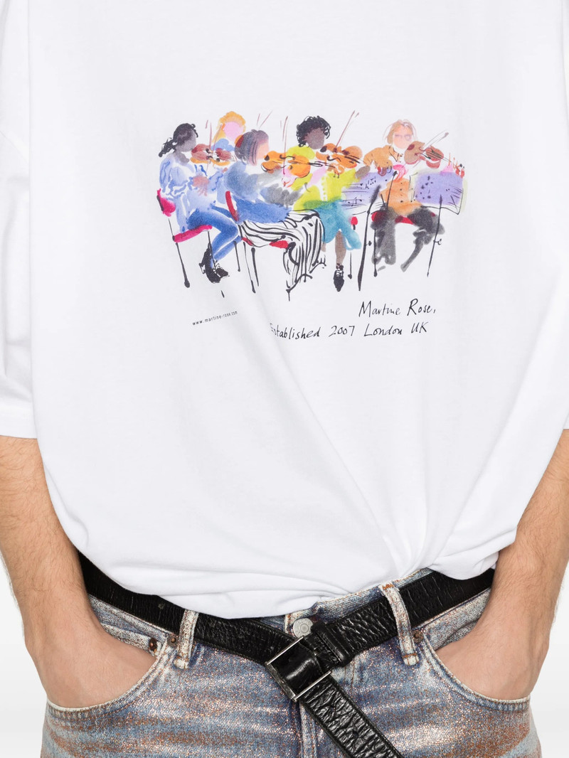 Martine Rose Martine Rose Graphic Short-sleeve T-shirt outlook