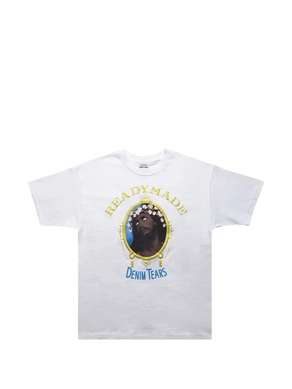 wreath logo short-sleeve T-shirt - 1