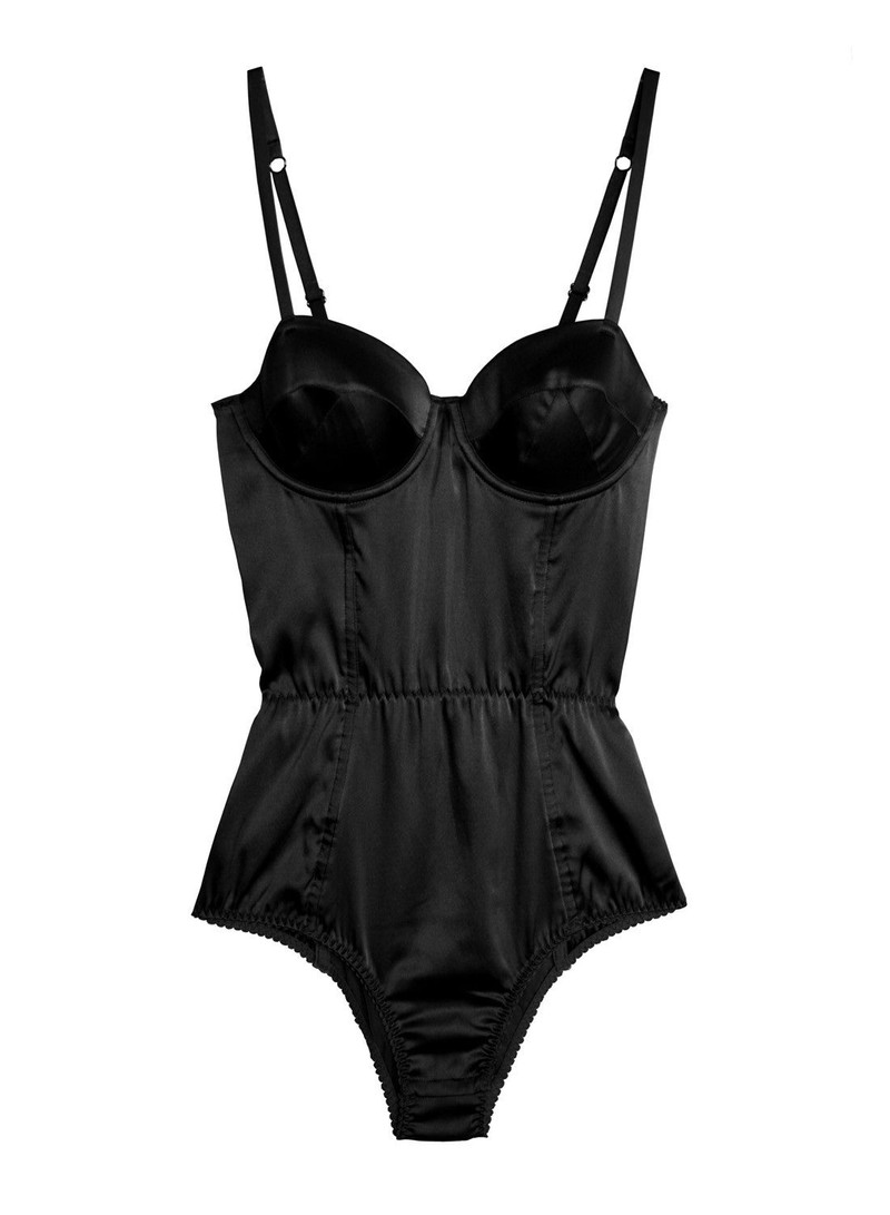Satin Bullet Bodysuit - 1