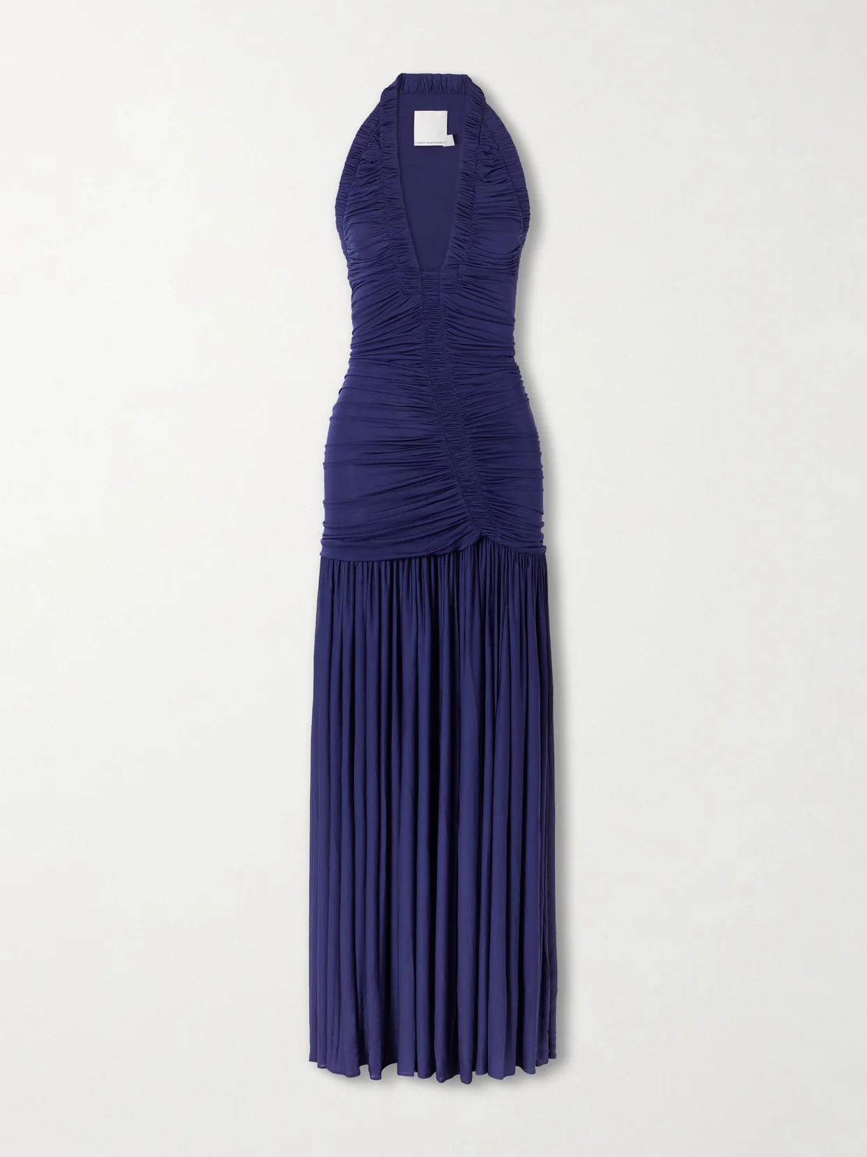 Orion Gathered Jersey Gown - 1