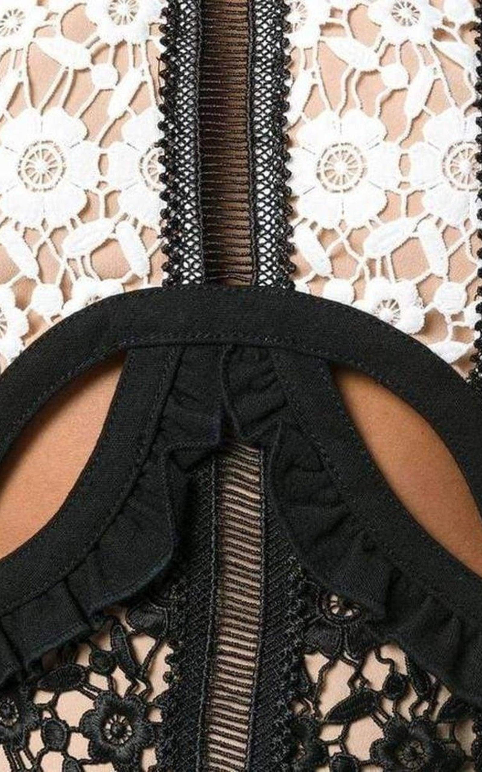Payne Lace Cut-out Mini Dress - 5