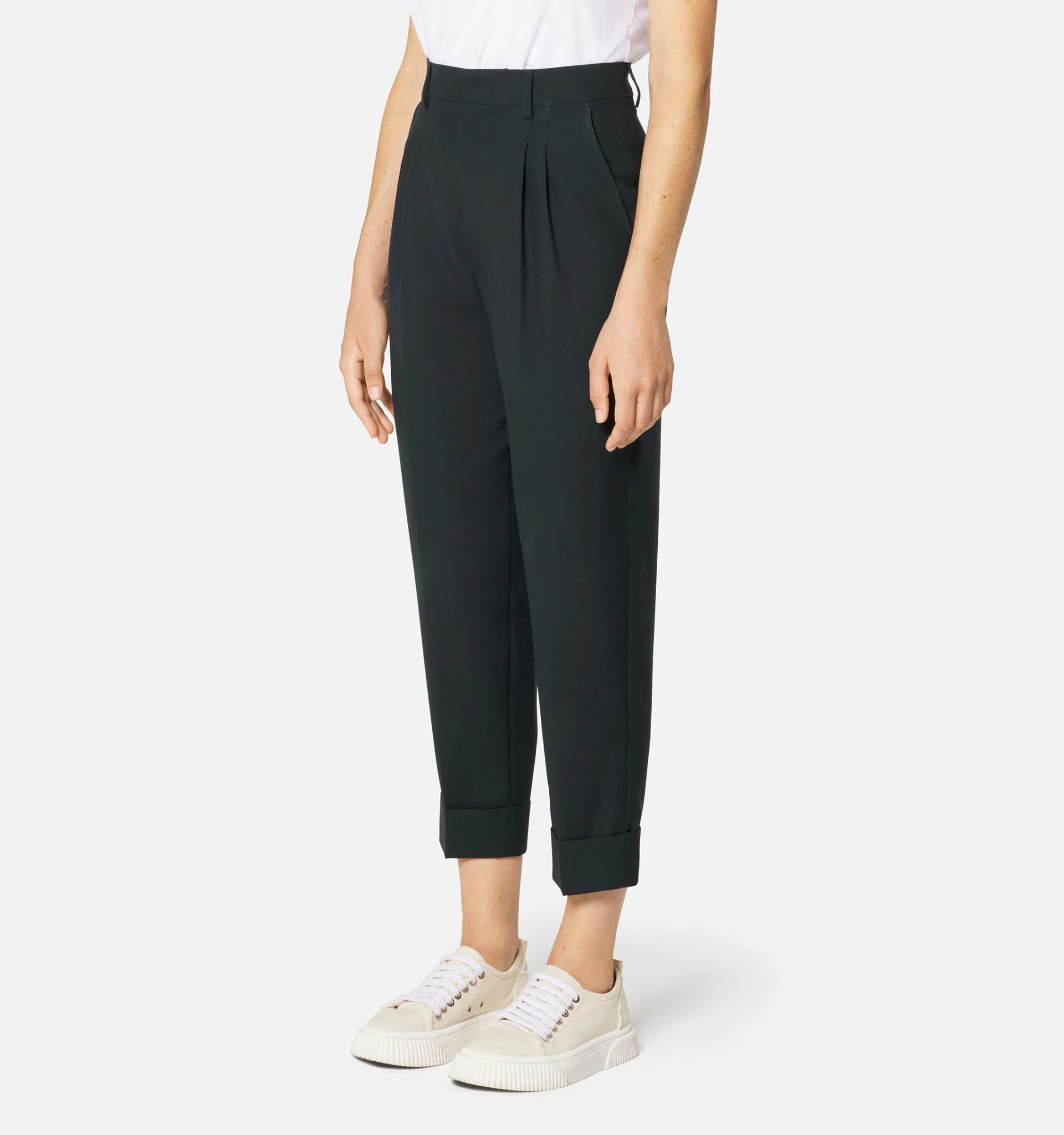 Carrot Fit Trousers - 3