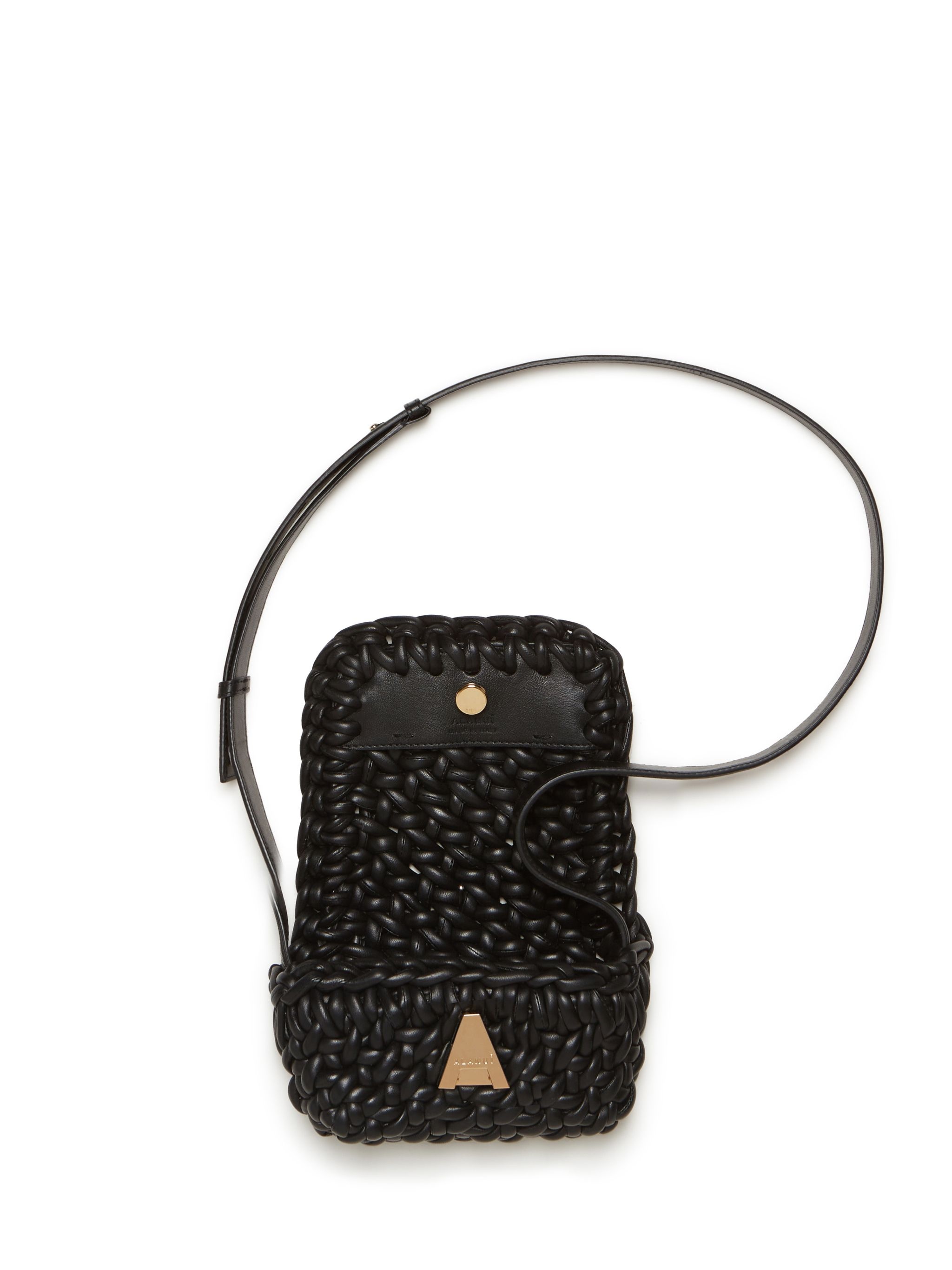 Icon Leather Mini Crossbody - 6