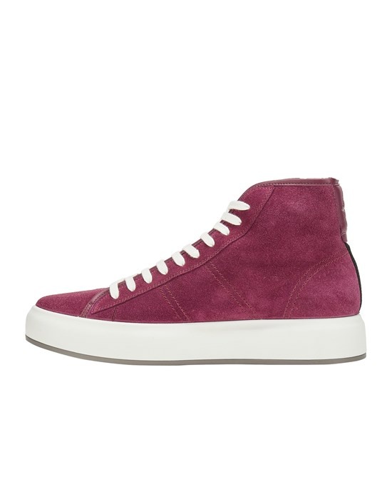 S0541 SUEDE SHOES DARK BURGUNDY - 2