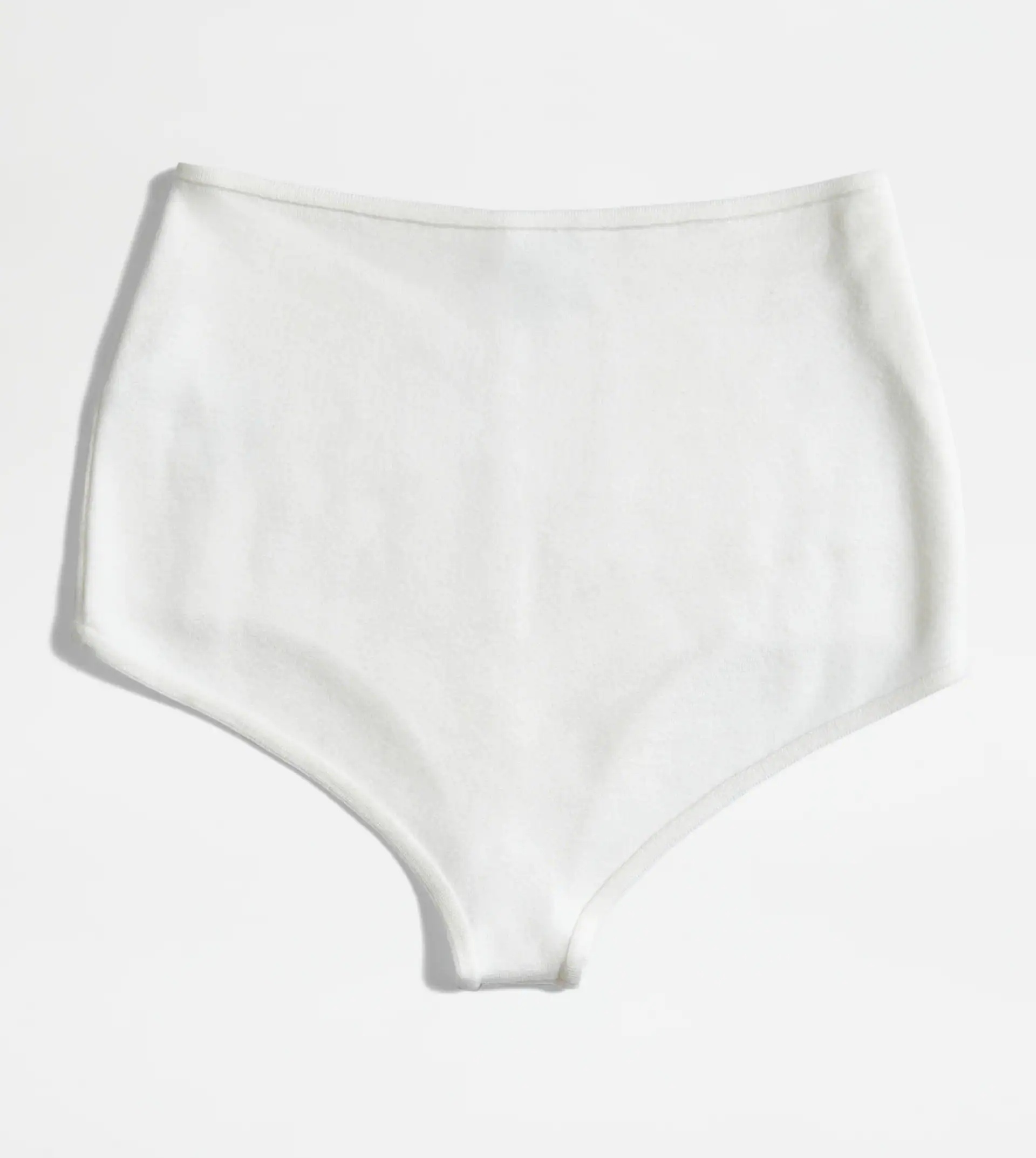 KNITTED FRENCH KNICKERS - OFF WHITE - 7