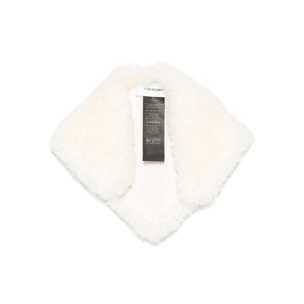 Yves Salomon White Scarves Women - 1