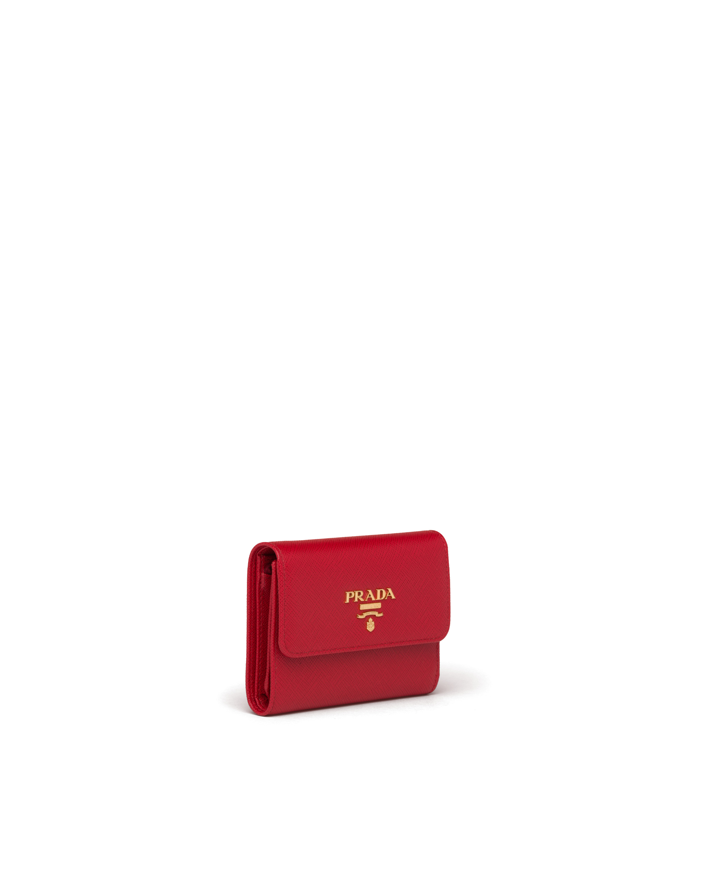 Prada Small Saffiano Leather Wallet | REVERSIBLE