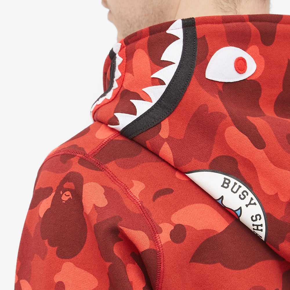 A Bathing Ape Colour Camo Shark Full Zip Hoody - 5