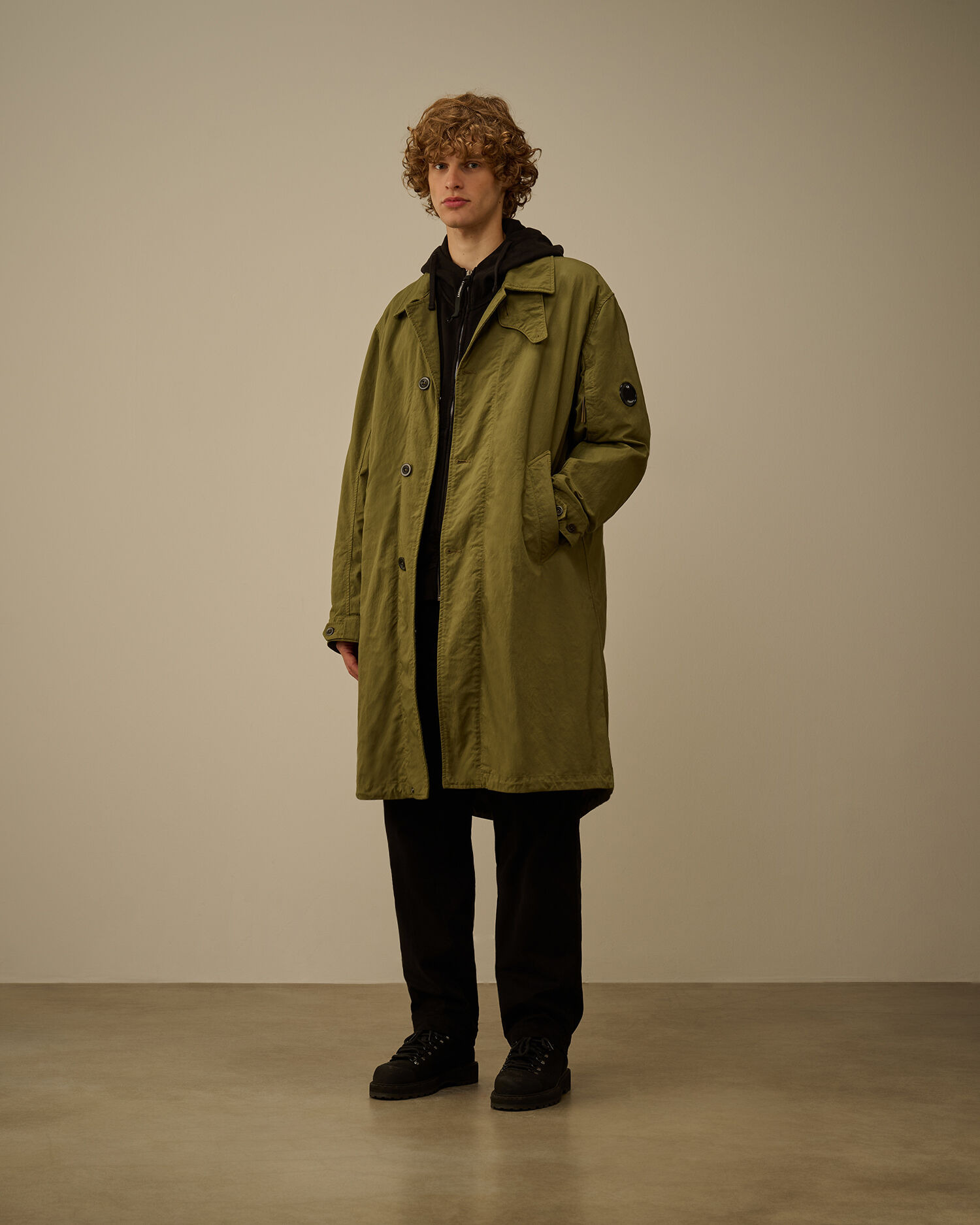 Twill Fishtail Padded Coat - 2
