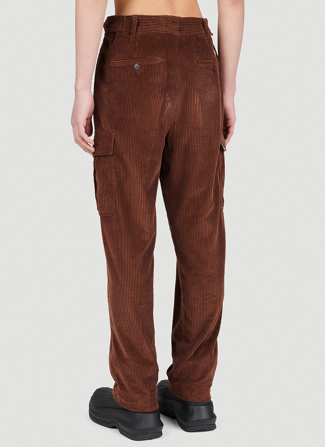 Corduroy Cargo Pants - 4