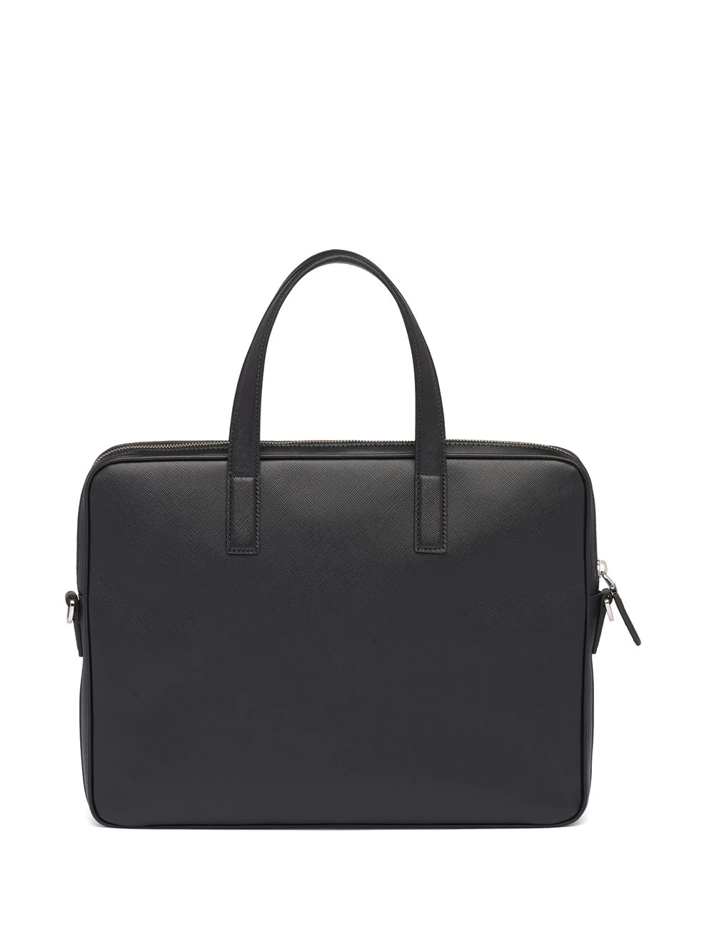 Saffiano leather briefcase - 3