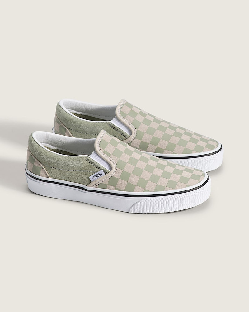 Vans Classic Slip-On Checkerboard Shoe outlook