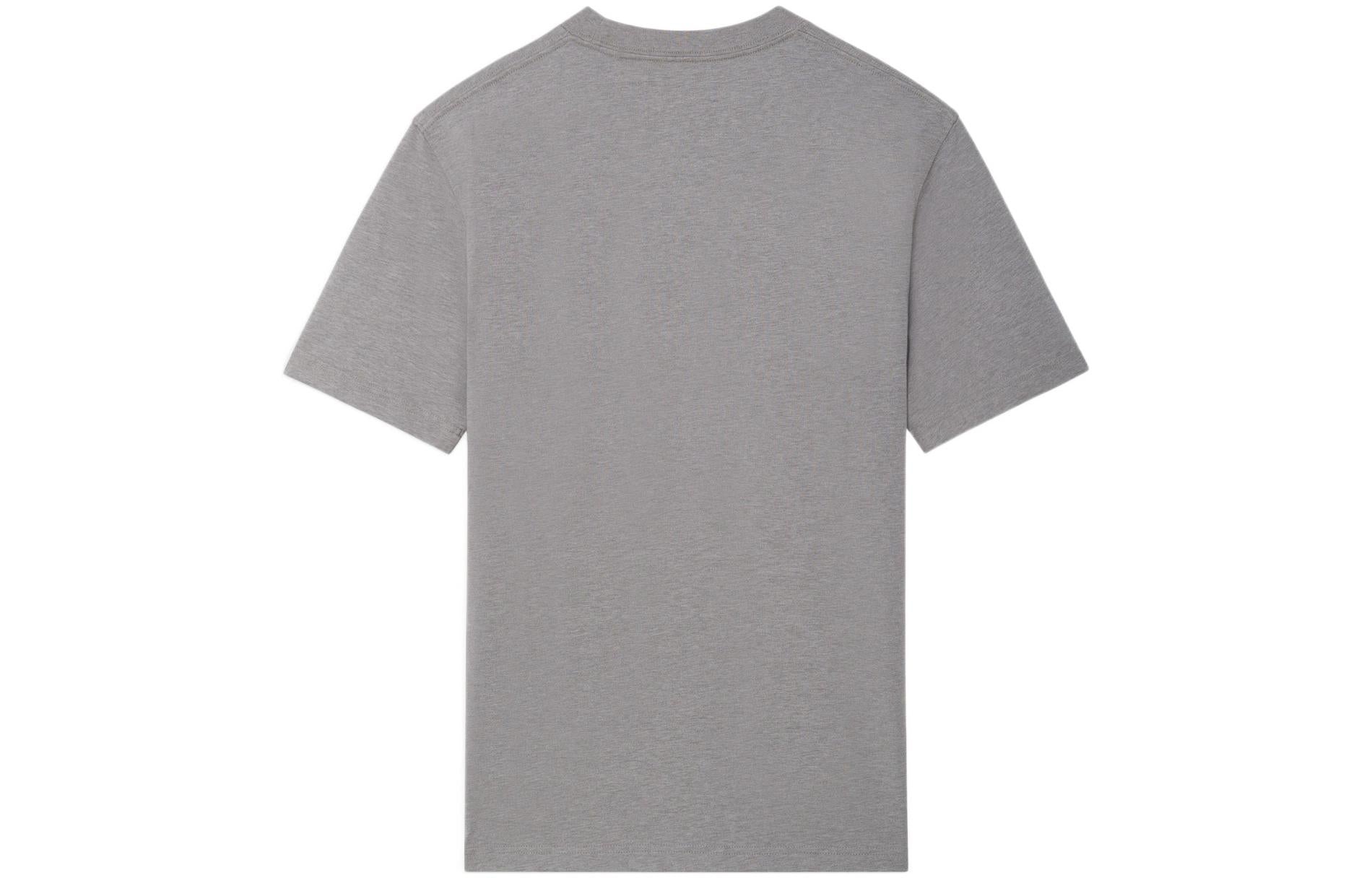 Li-Ning Embroidered Graphic T-shirt 'Grey' AHSS102-1 - 2
