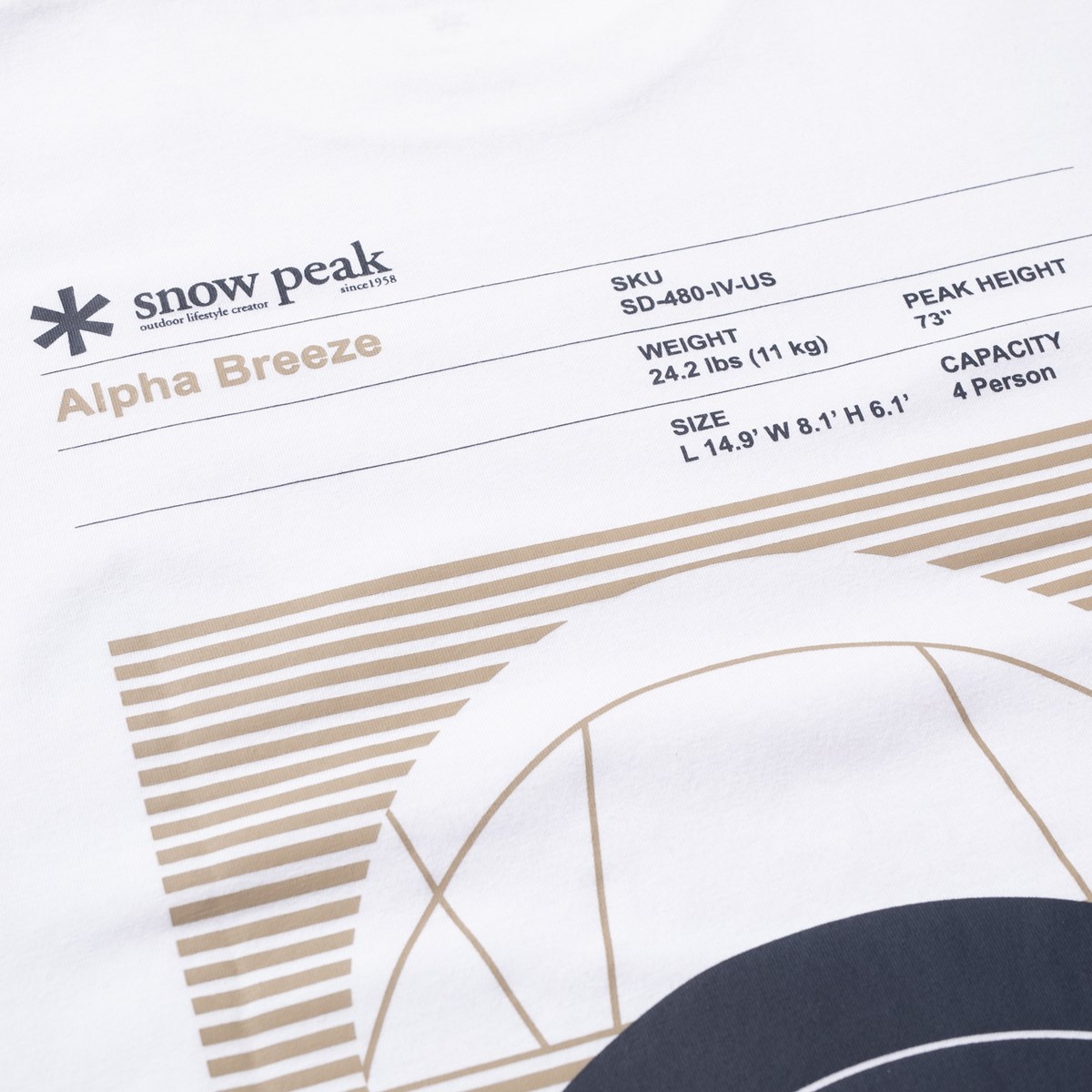 Alpha Breeze Typography T-Shirt - 5