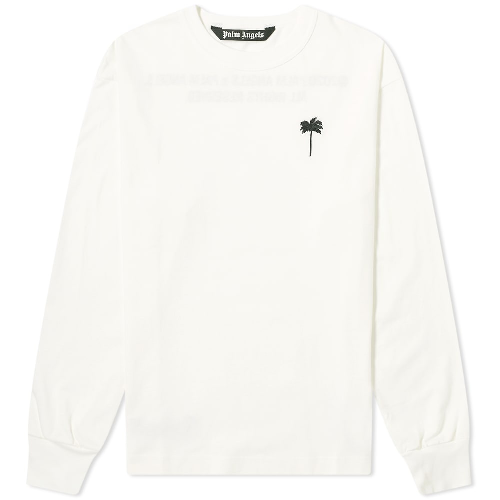 Palm by Palm Angels Long Sleeve Palm Logo Tee - 1