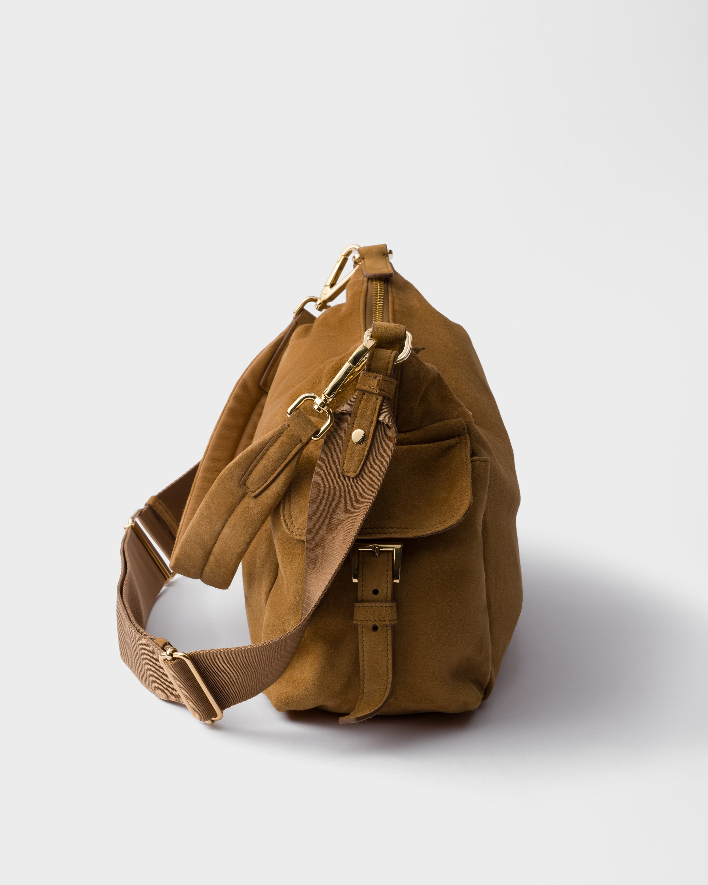 Large Prada Explore suede bag - 6