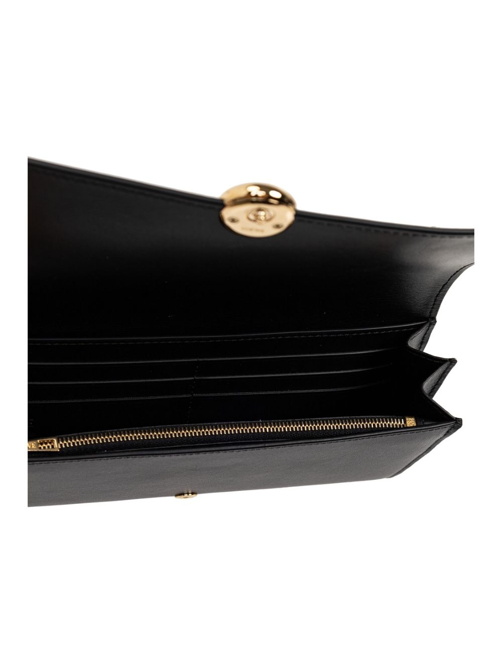 logo-plaque leather wallet - 2