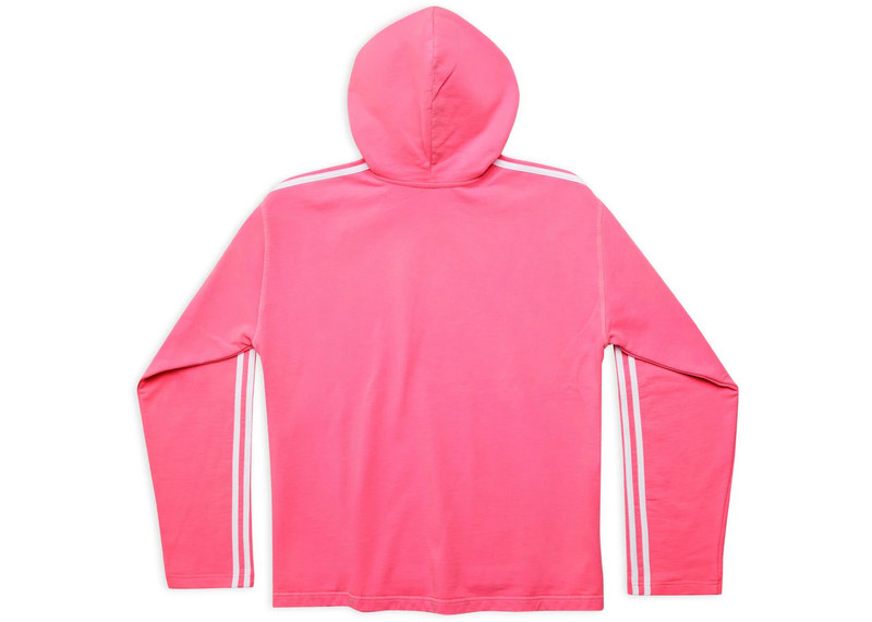 BALENCIAGA Women's Balenciaga / Adidas No Rib Hoodie Medium Fit  in Neon Pink outlook
