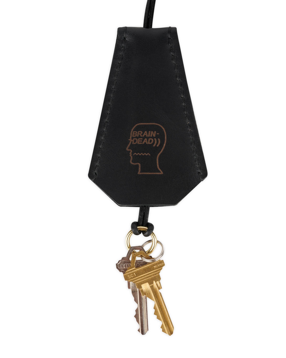 Brain Dead x Alterior Leather Key Holder - Black - 2