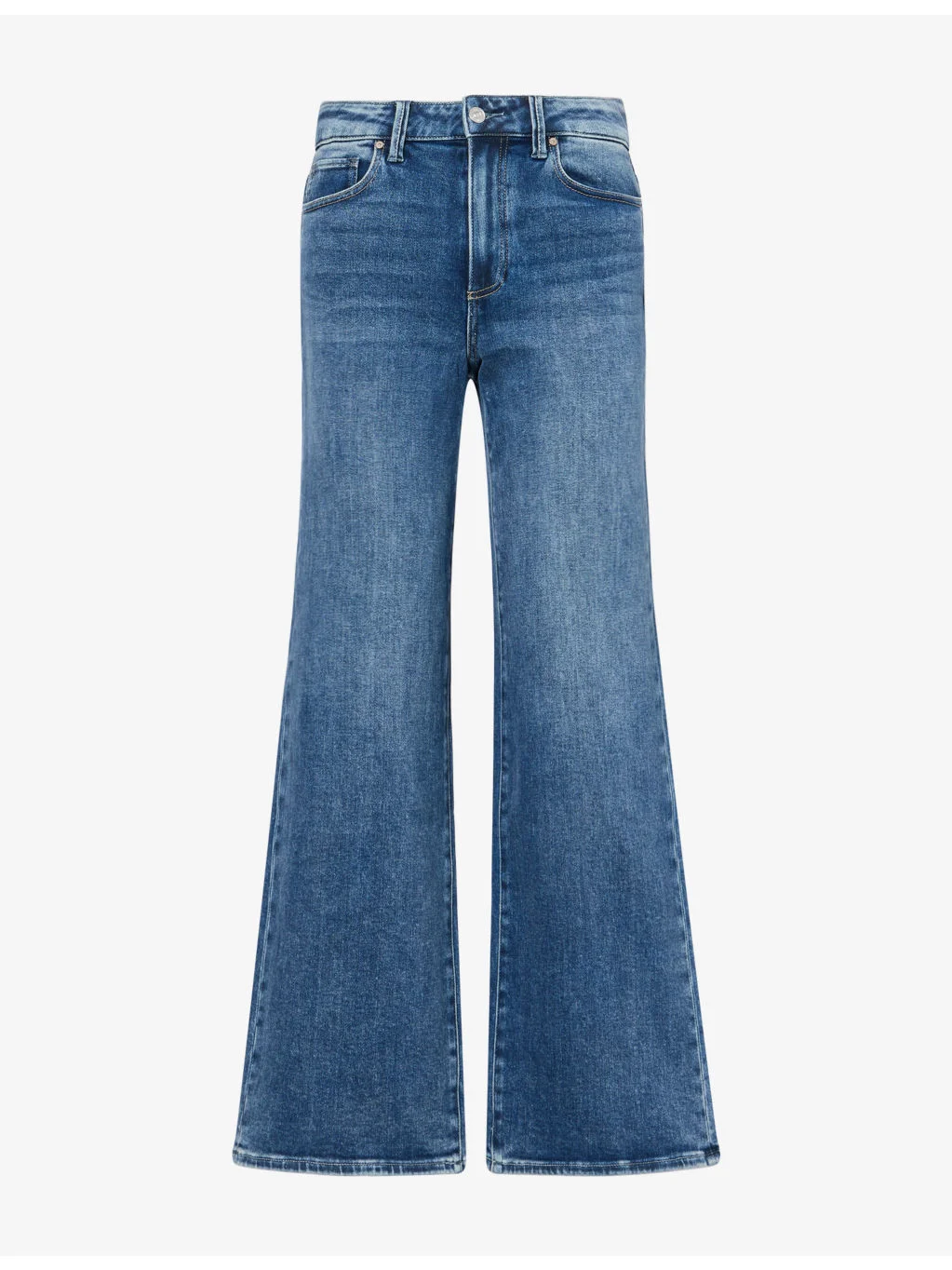 Anessa Wide-Leg Denim Jeans - 1