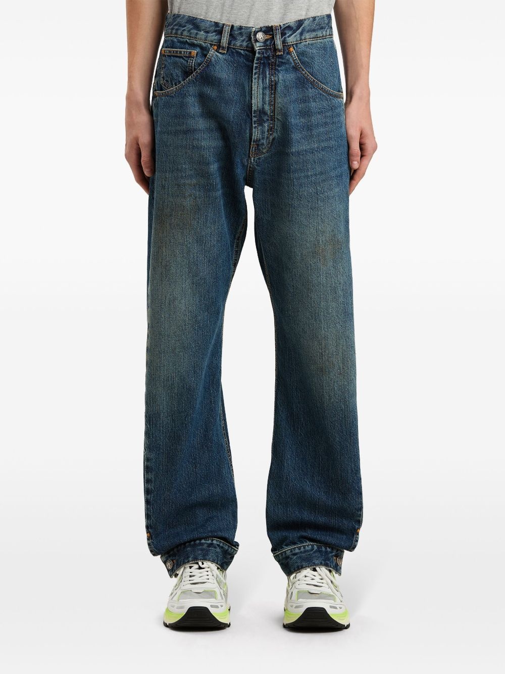 straight-leg jeans - 3