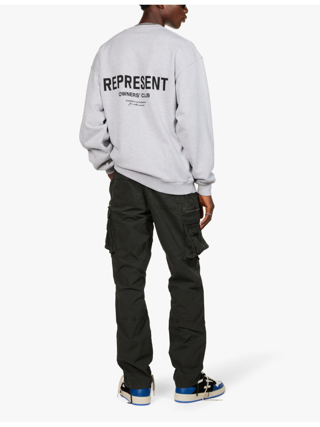 Owners' Club graphic-print relaxed-fit cotton-jersey sweatshirt - 2