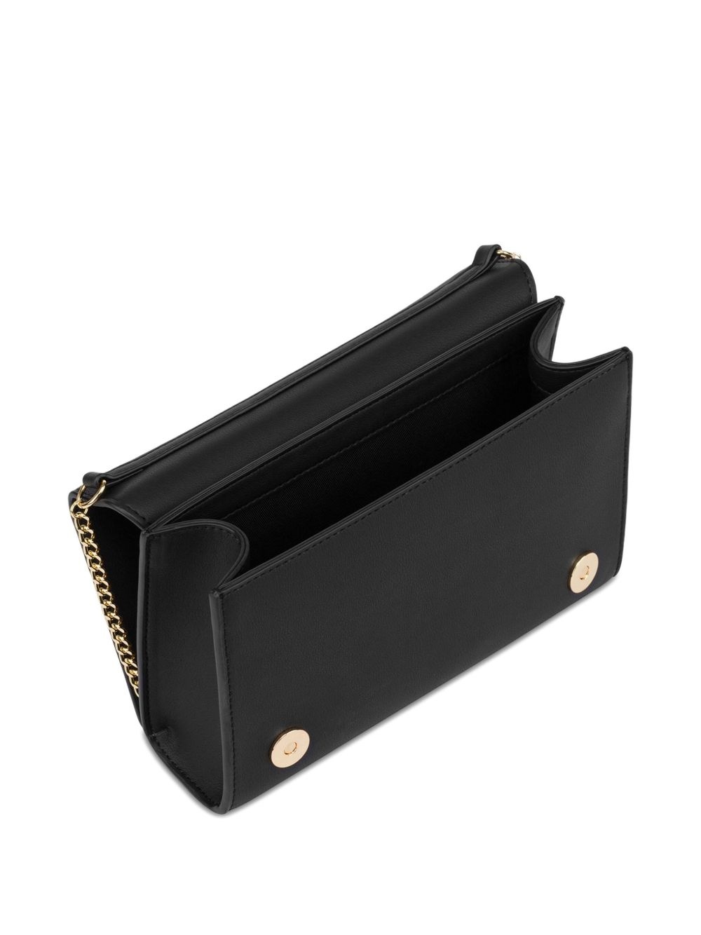 logo-lettering clutch bag - 3