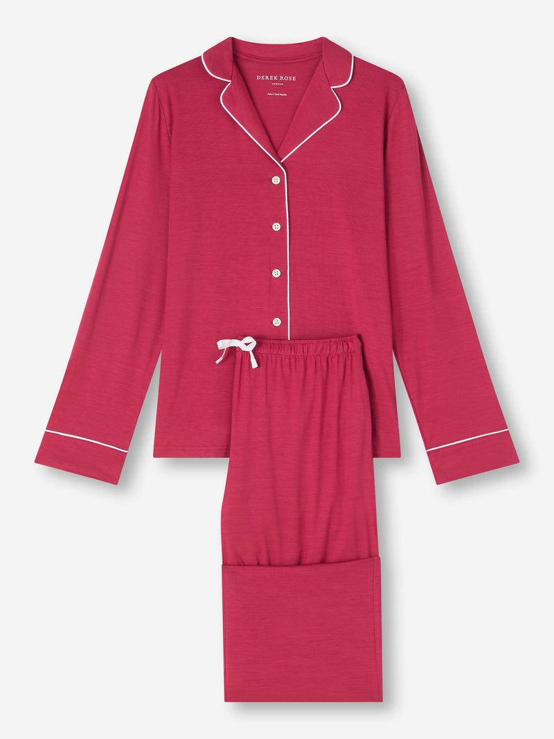 Women's Pyjamas Lara Micro Modal Stretch Berry - 1